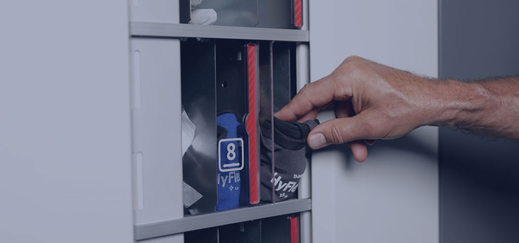 Ausgabeautomaten immer perfekt organisiert